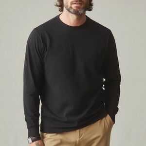 American Giant Men's Vintage Crew Long Sleeve Tee Size XL Made In USA